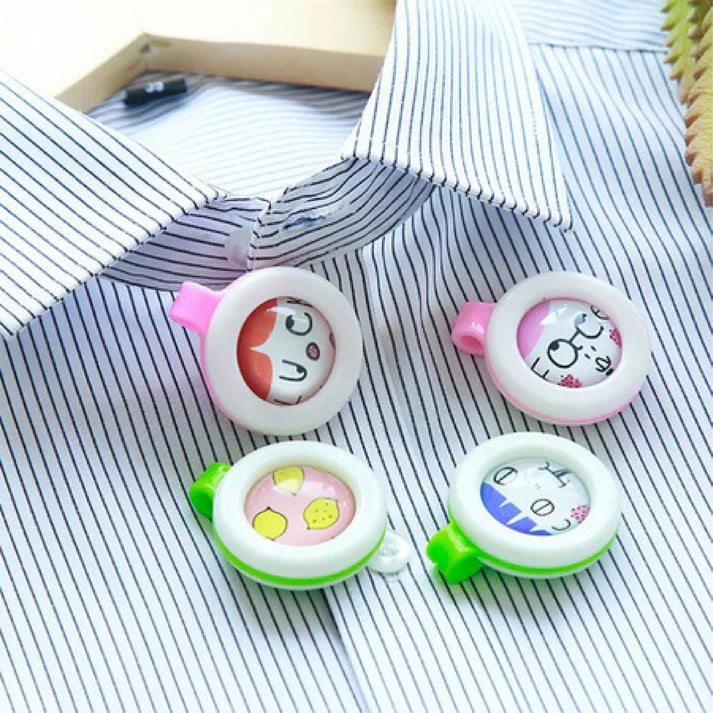 👶 BuzzClip™ – Natural Mosquito Repellent Buckle Button Clip (Pack of 1)