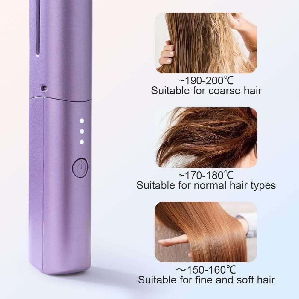 ✨ Meneflix Portable Mini Hair Straightener