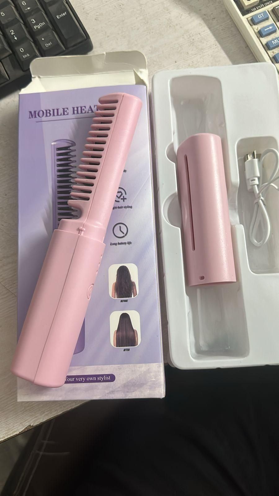 ✨ Meneflix Portable Mini Hair Straightener