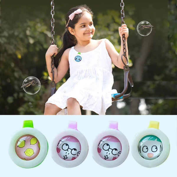 👶 BuzzClip™ – Natural Mosquito Repellent Buckle Button Clip (Pack of 1)